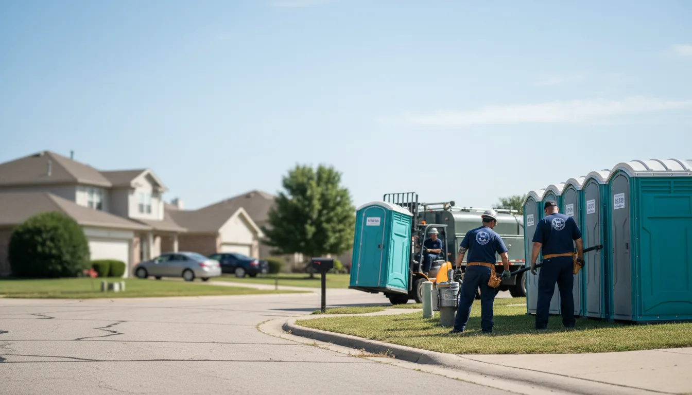 Porta Potty Rental in Grosse Ile, MI near me